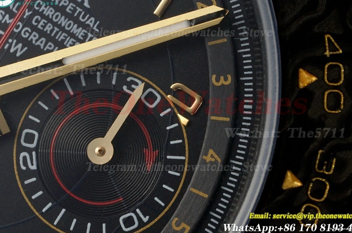 Diw SH4130 Daytona Black DIal Black FC NY 40mm DIWF 0318